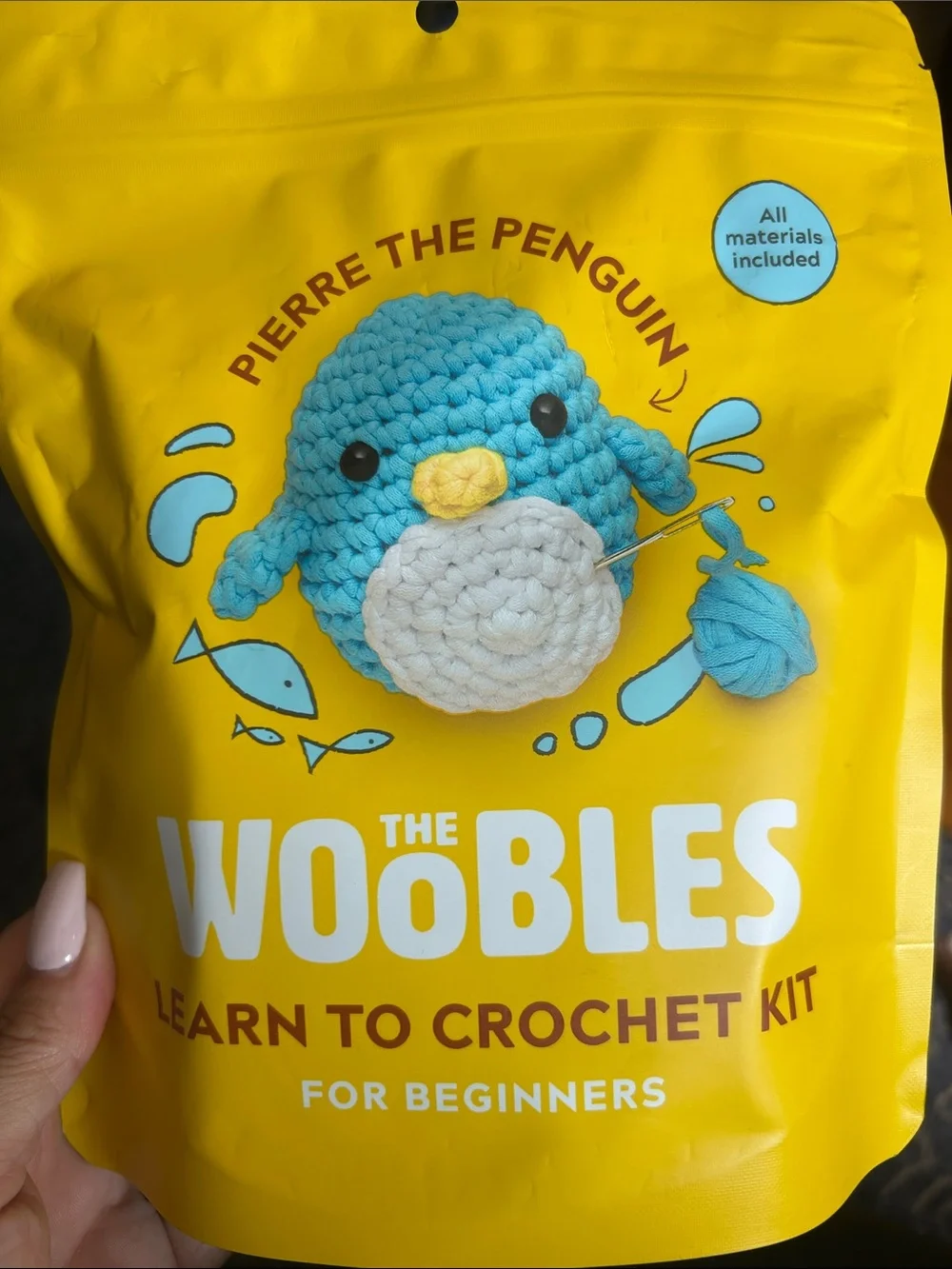 Dupe Pierre the Penguin Crochet Kit